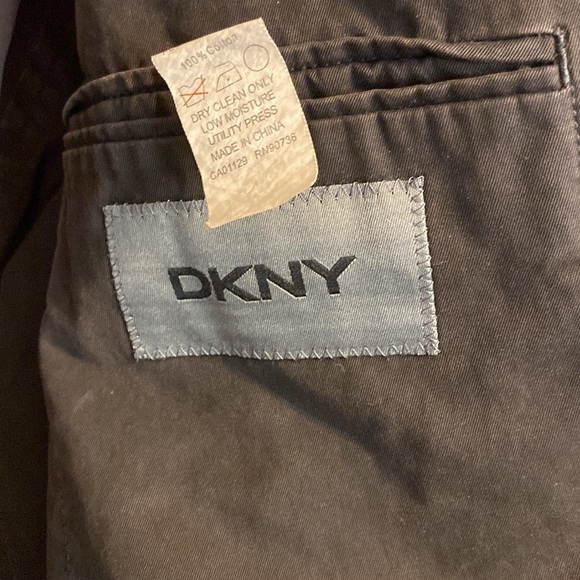 DKNY utility gray jacket 44R - Picture 6 of 6